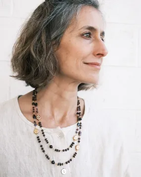 Jewellery - Necklace - Gold Plate & Garnet