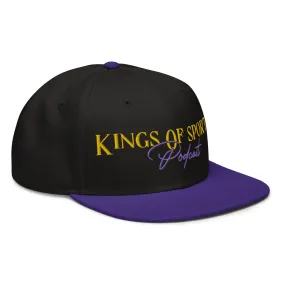 Kings of Sport Podcast Purple Snapback
