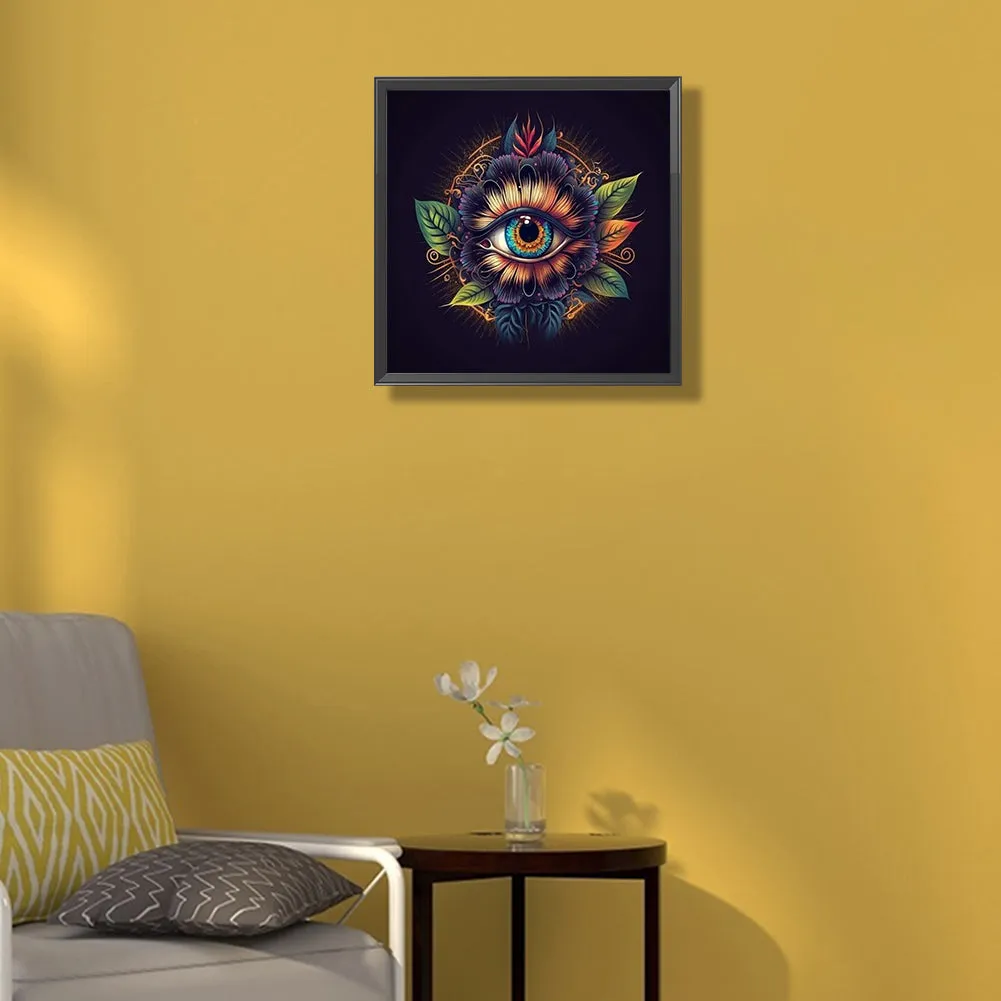 Leaf Eyes - Full Round Drill Diamond Painting 30*30CM