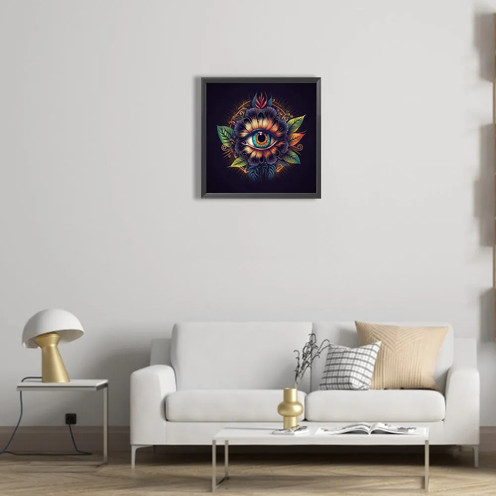 Leaf Eyes - Full Round Drill Diamond Painting 30*30CM