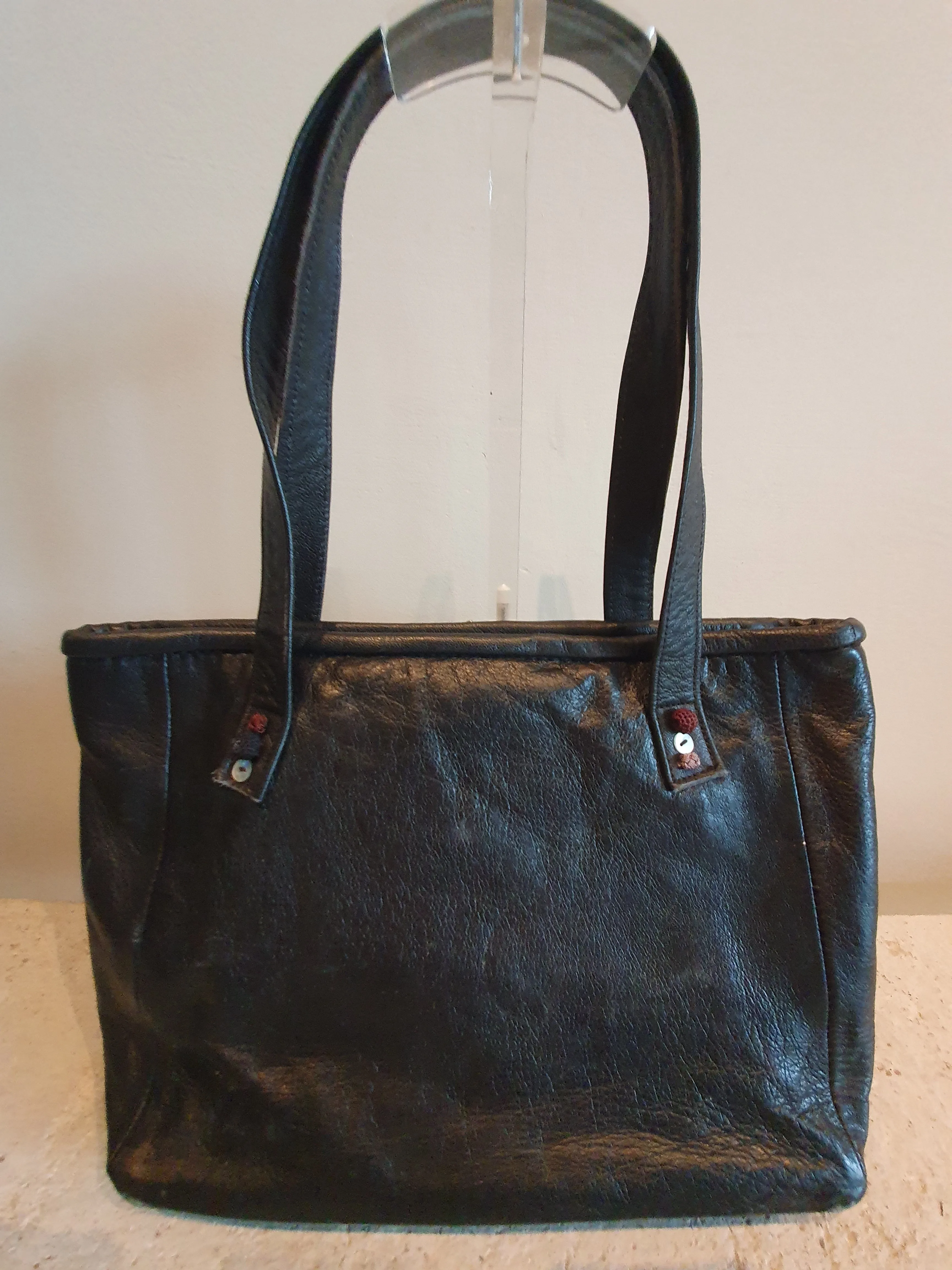leather &fabric bags ROSITA