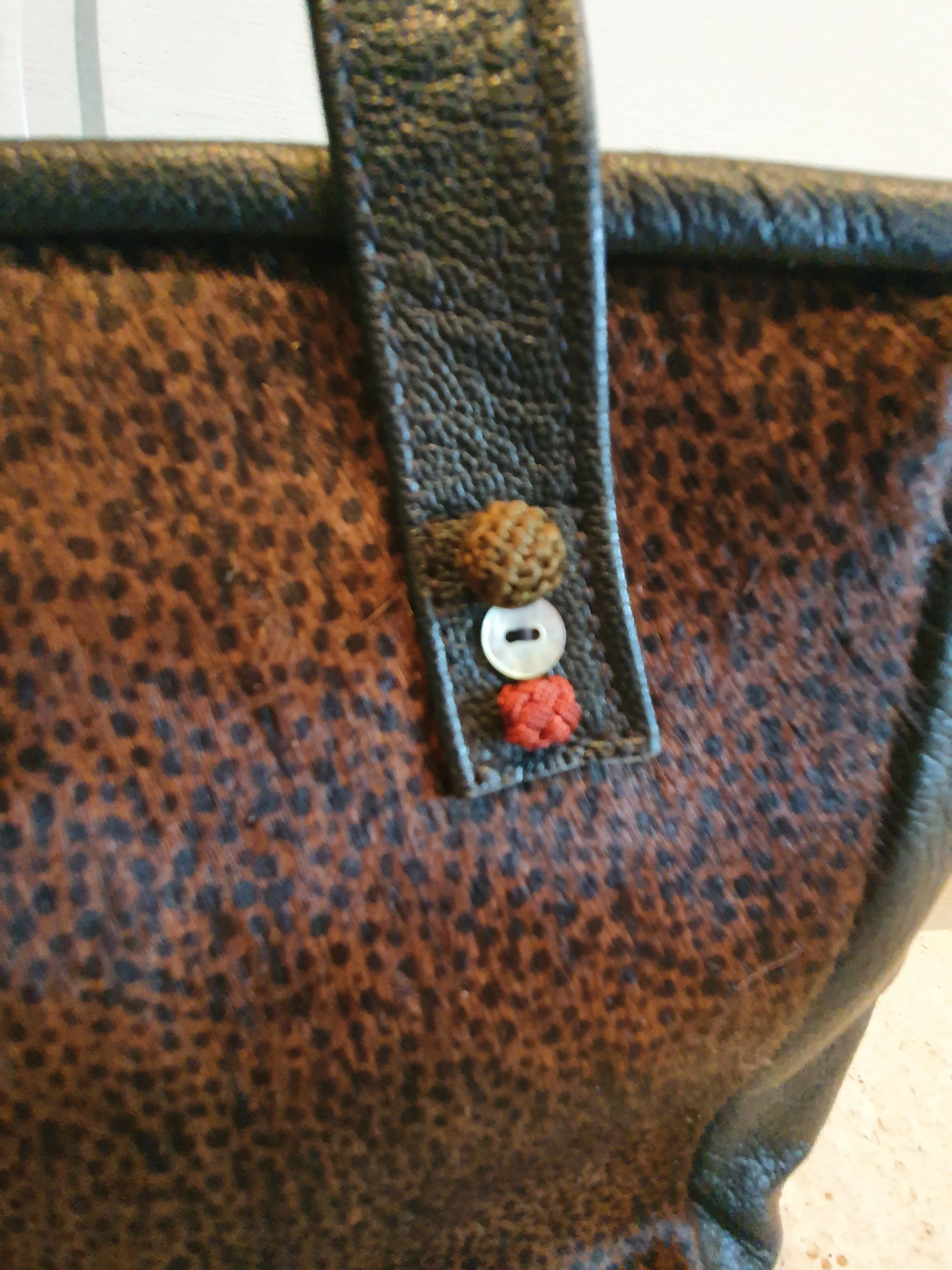 leather &fabric bags ROSITA