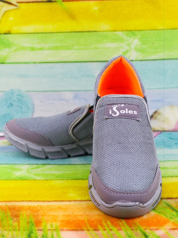 Light Grey Sneakers For Men LA MJS72