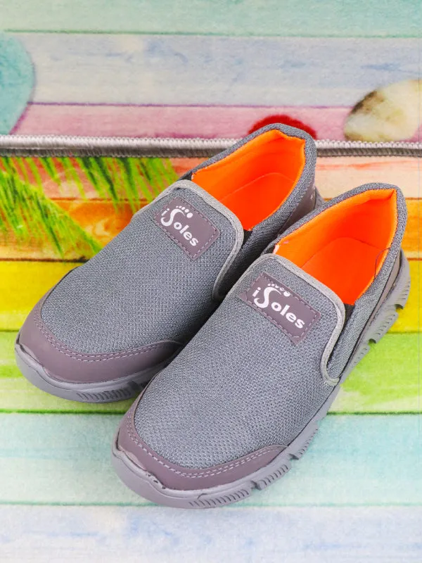 Light Grey Sneakers For Men LA MJS72