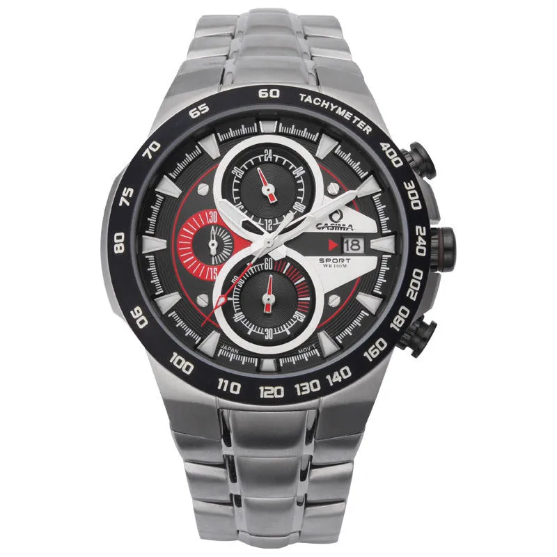 Luxury brand watches men sports fashion table luminous multifunction racing mens quartz wrist watch waterproof 100m