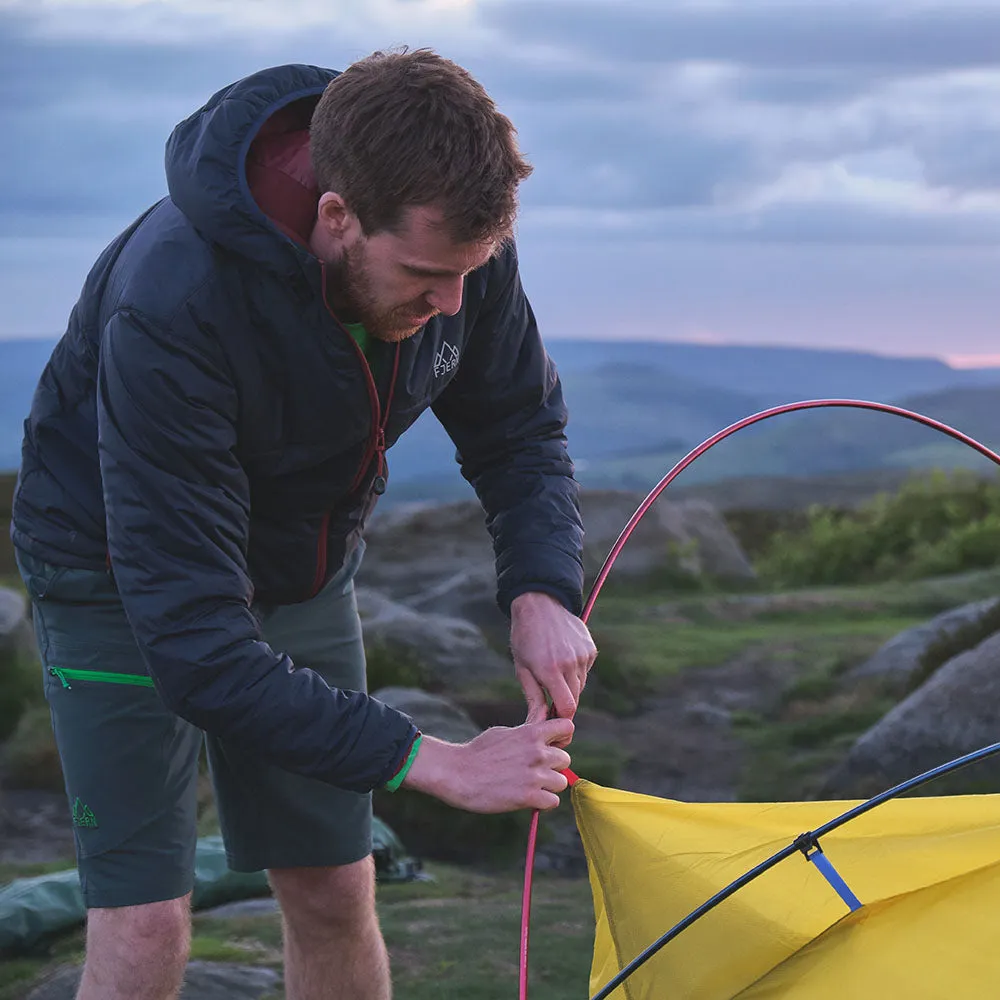 Mens Klatring Softshell Shorts (Pine)