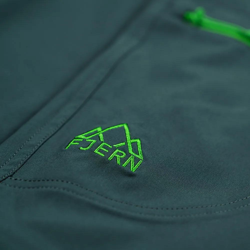 Mens Klatring Softshell Shorts (Pine)