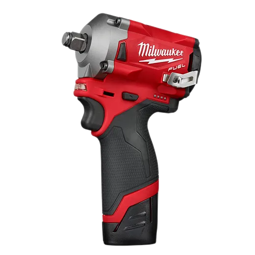 Milwaukee 2555-22 M12 Fuel 1/2" Stubby Impact Wrench Kit