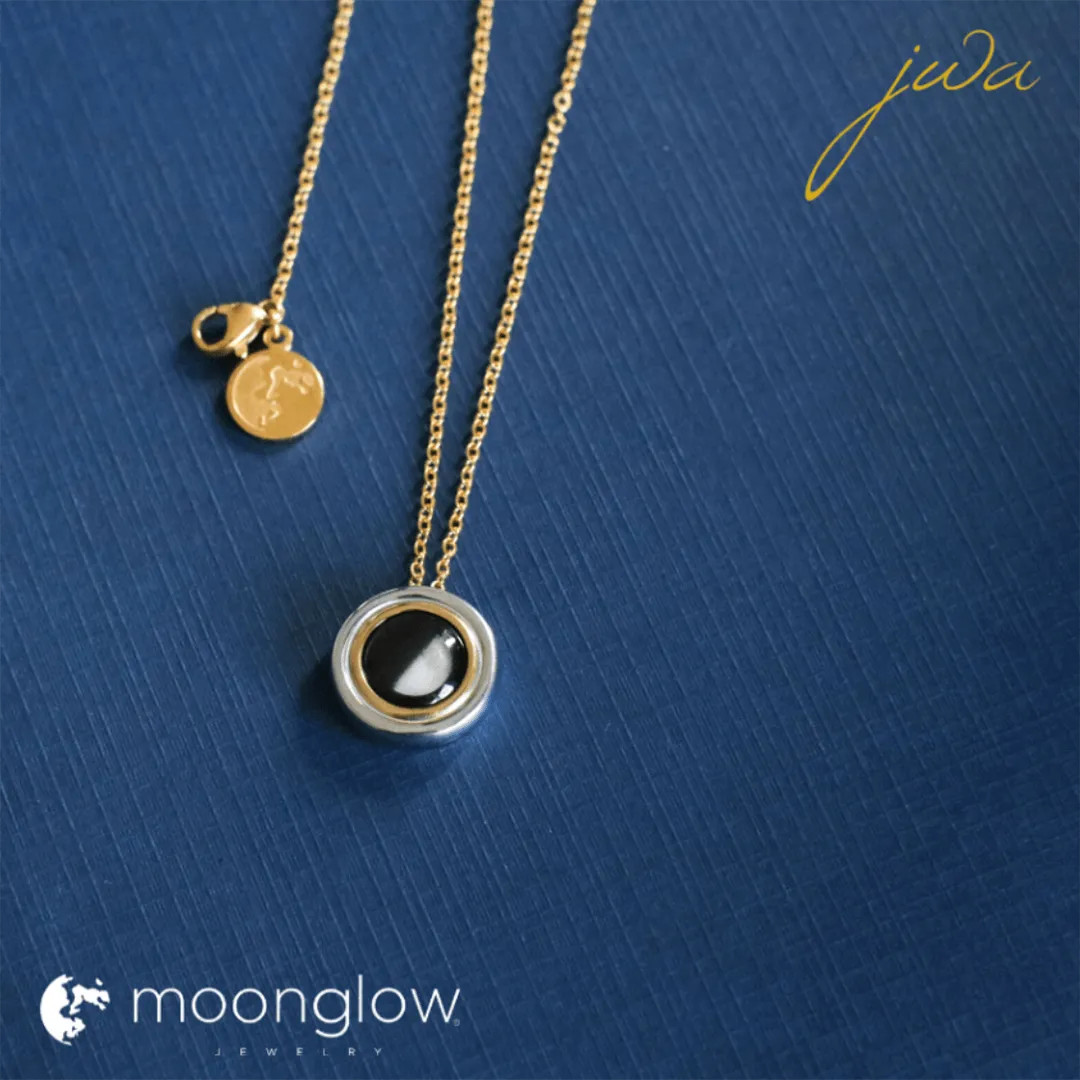 Moonglow Two-Tone Necklace