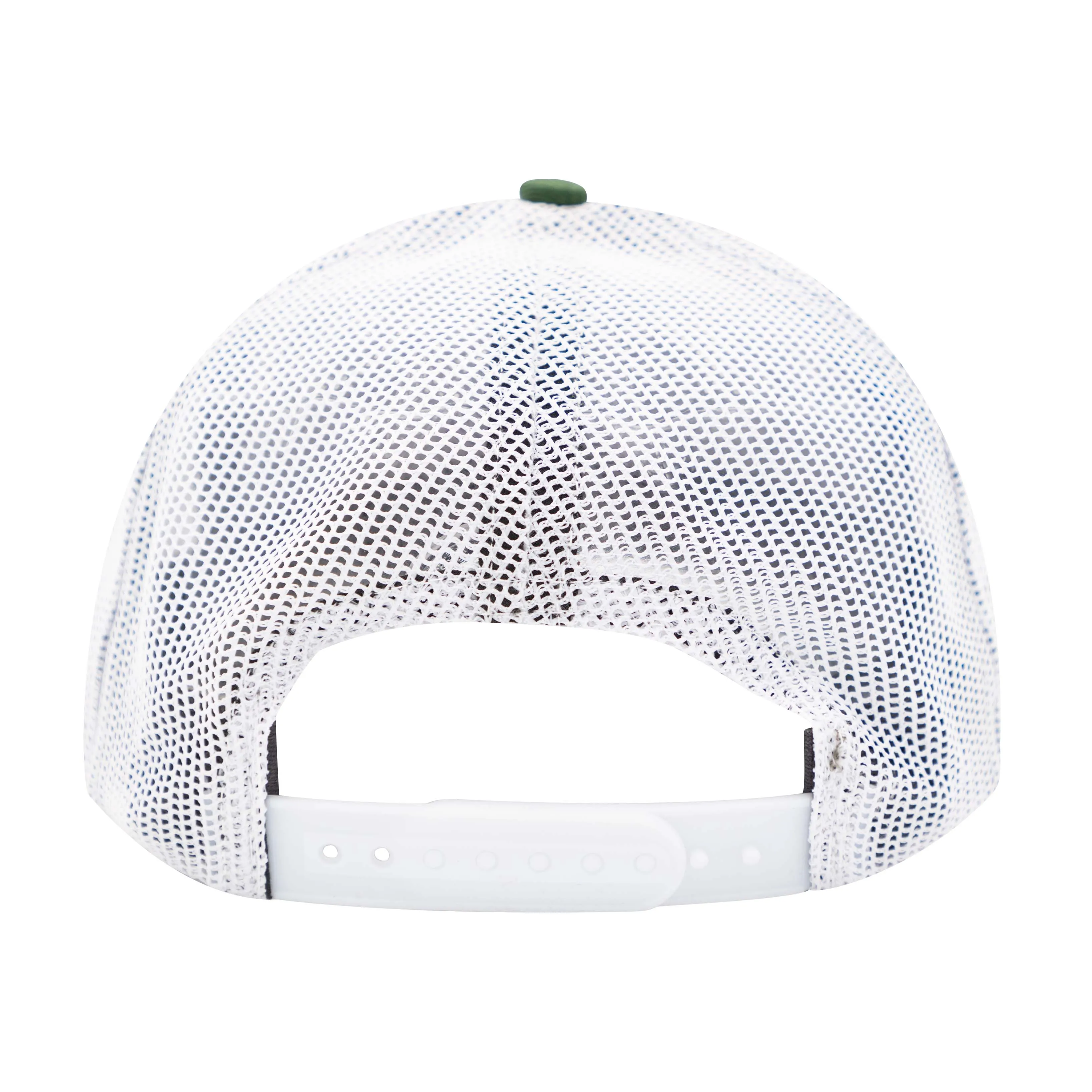 NLU Custom Airline Trucker Hat | Camo w/ White Mesh & Red/White/Blue Patch