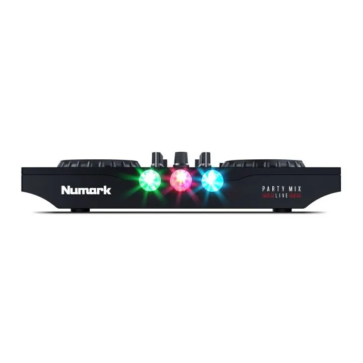 Numark Party Mix Live DJ Controller with Built-in Light Show and Speakers