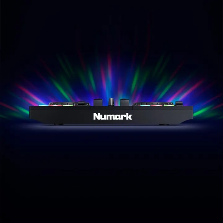 Numark Party Mix Live DJ Controller with Built-in Light Show and Speakers