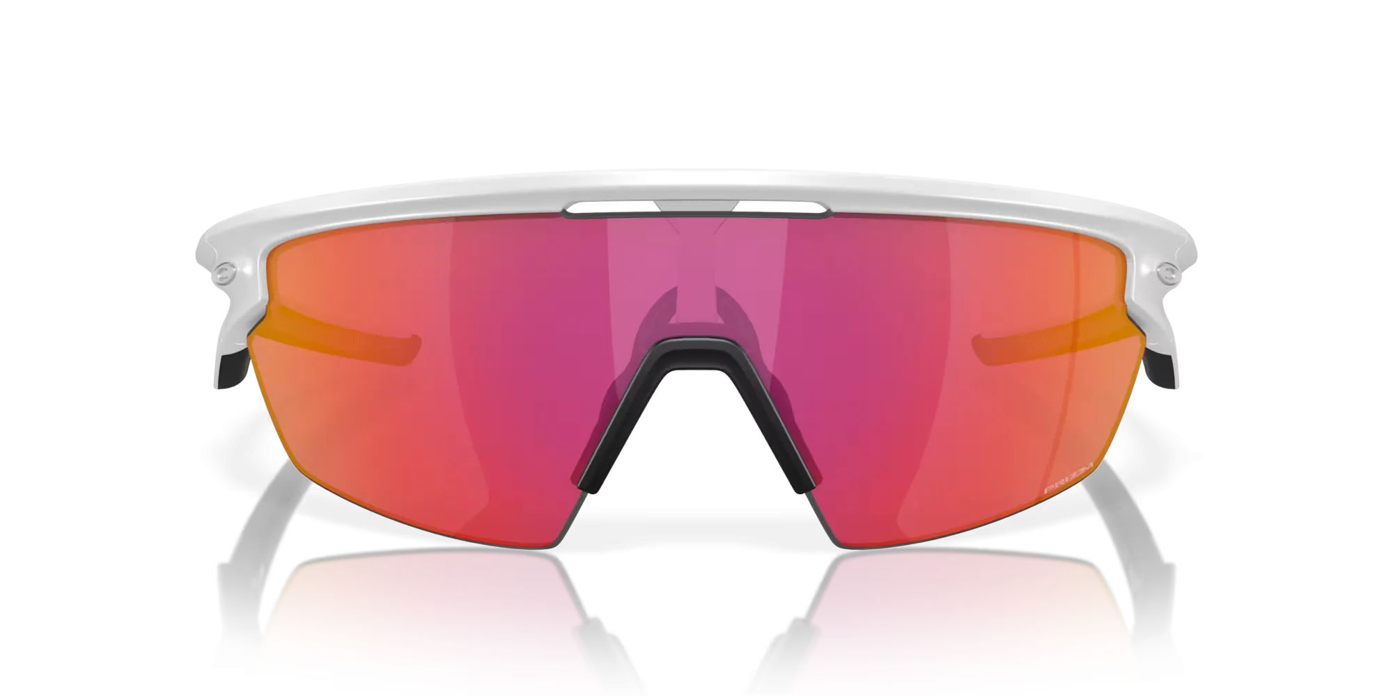 Oakley Sphaera Prizm Field Lenses, Matte White Frame