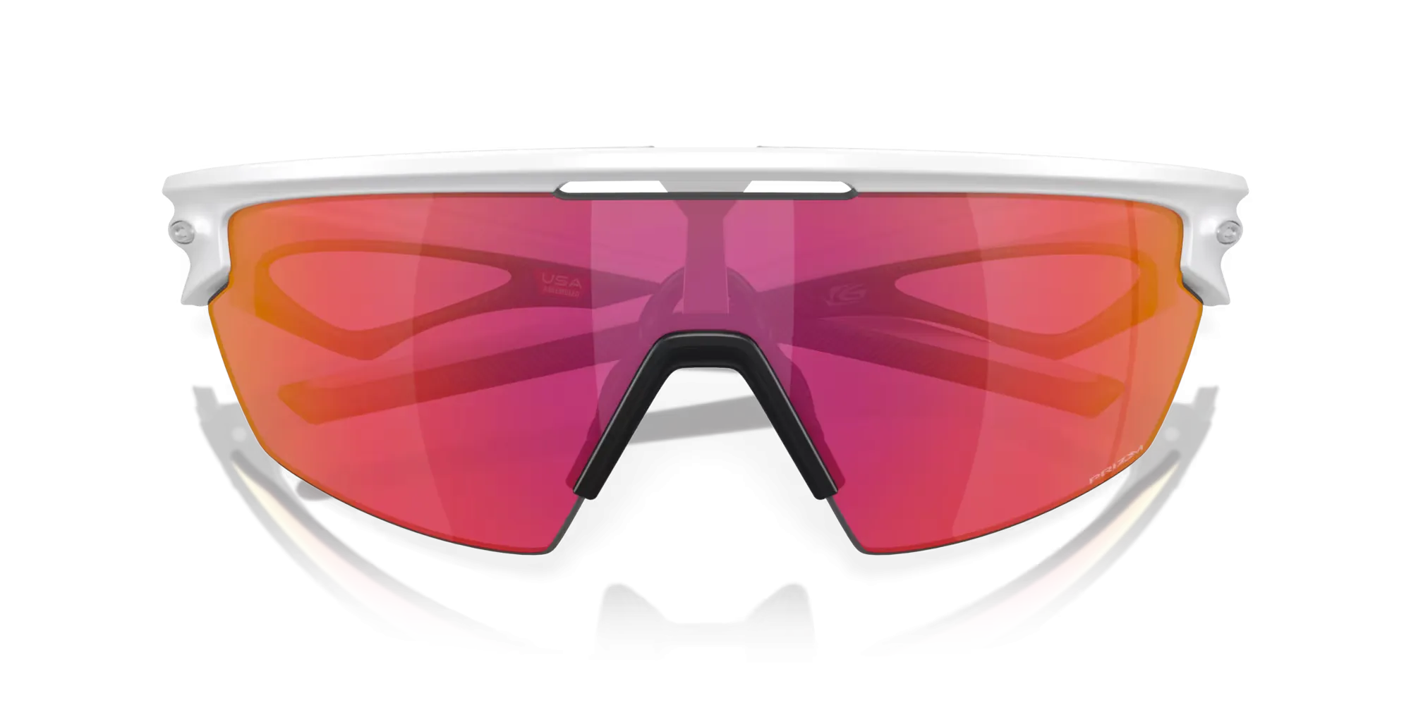 Oakley Sphaera Prizm Field Lenses, Matte White Frame