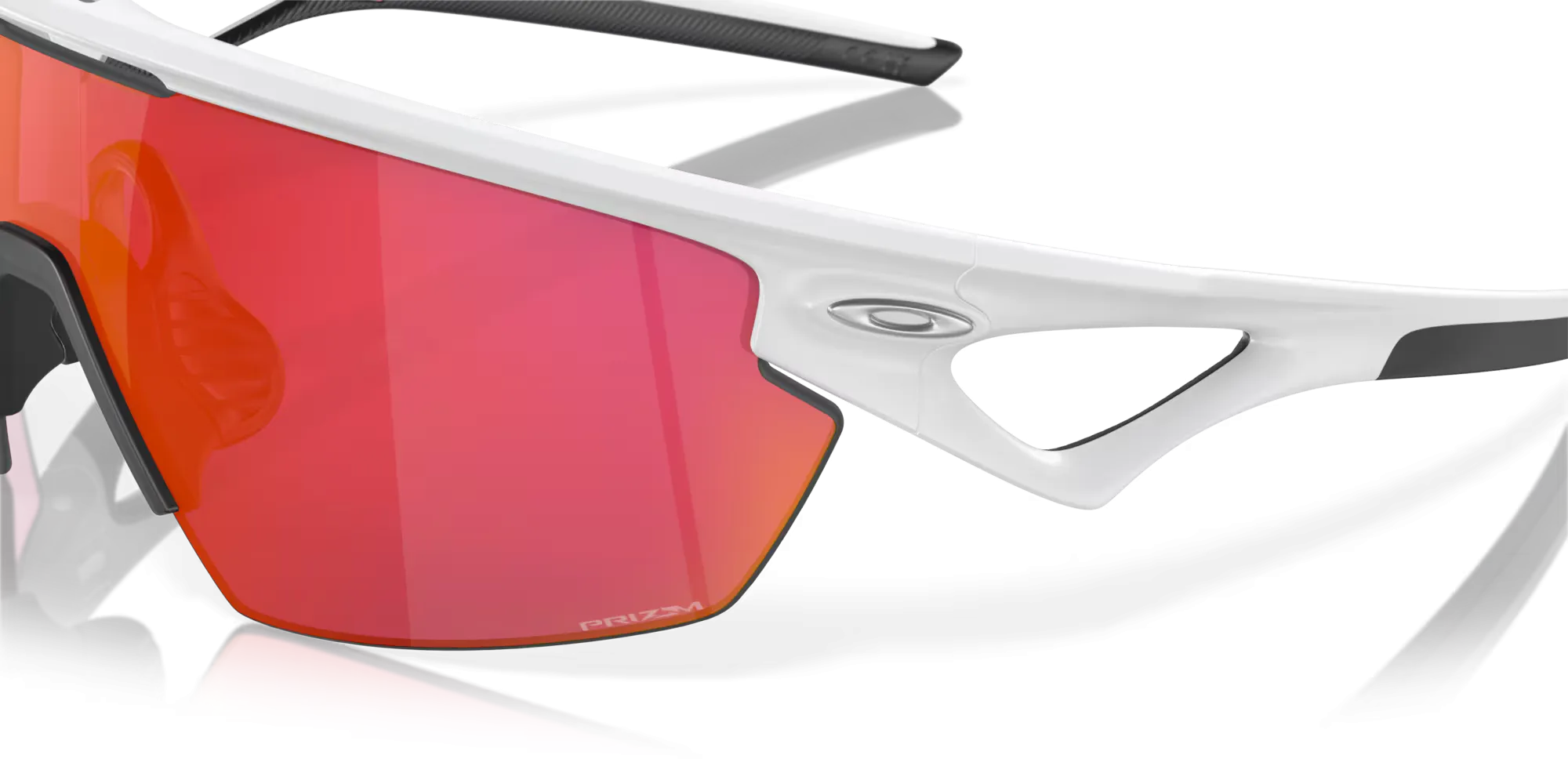 Oakley Sphaera Prizm Field Lenses, Matte White Frame