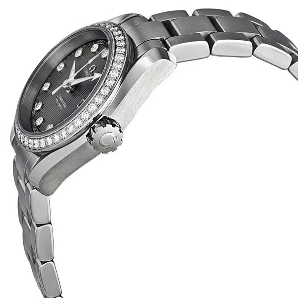 Omega Seamaster Aqua Terra Stainless Steel Ladies Watch 23115306156001