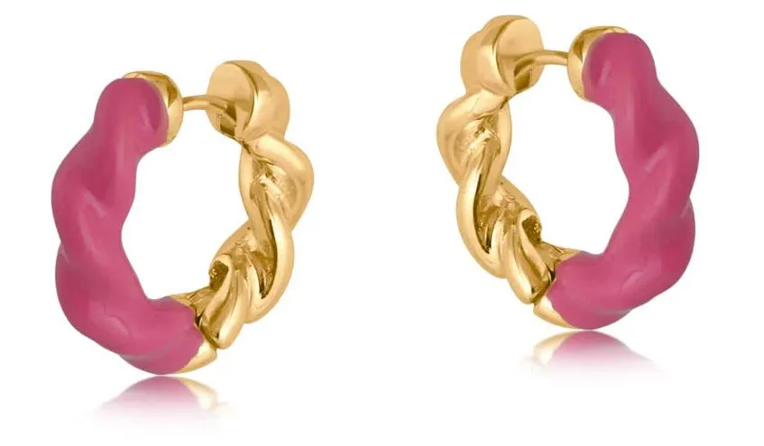 Paloma Rope Two Tone Earrings