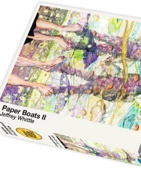 Paper Boats II by Jeffrey Whittle - 1000 piece jigsaw puzzle