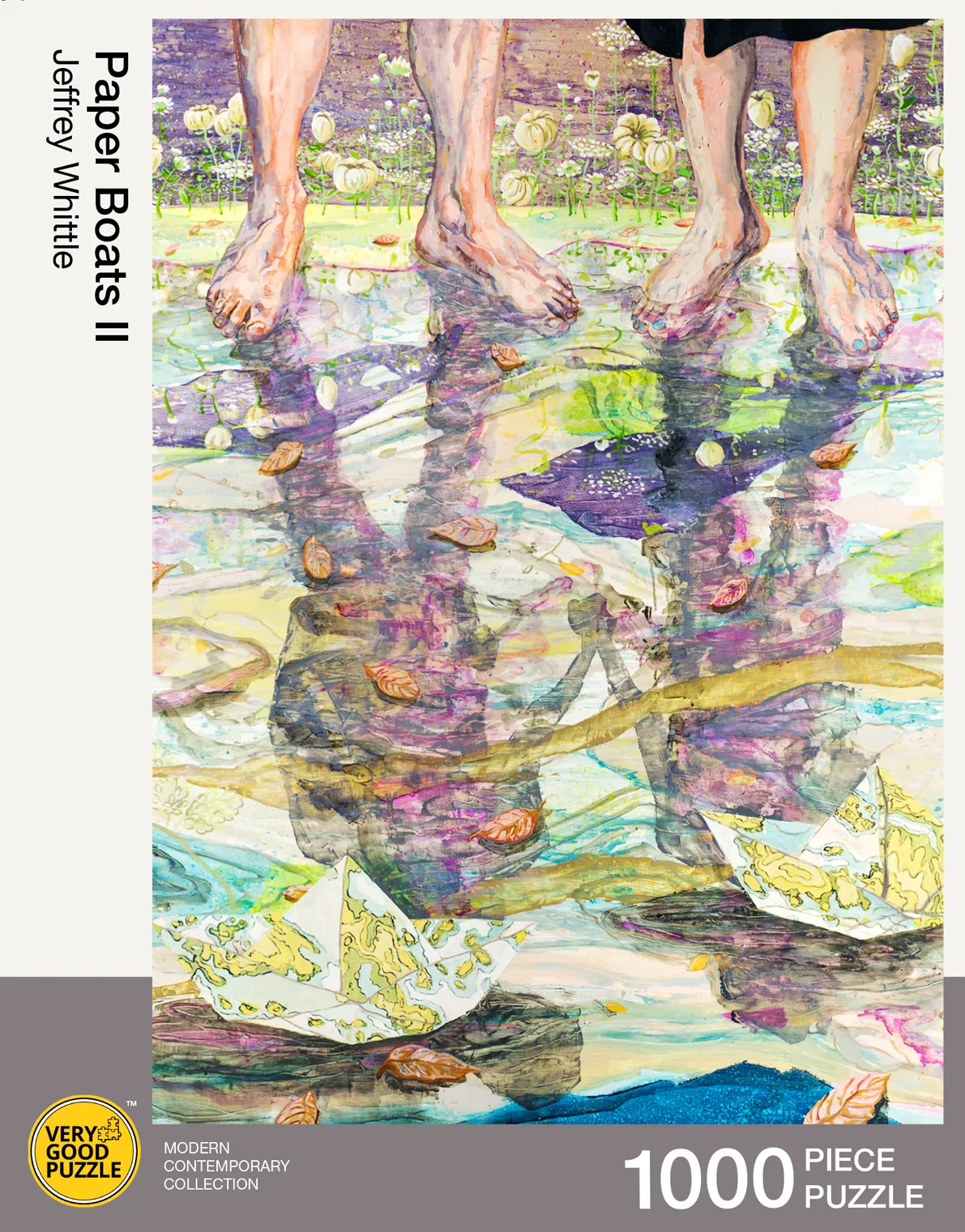 Paper Boats II by Jeffrey Whittle - 1000 piece jigsaw puzzle