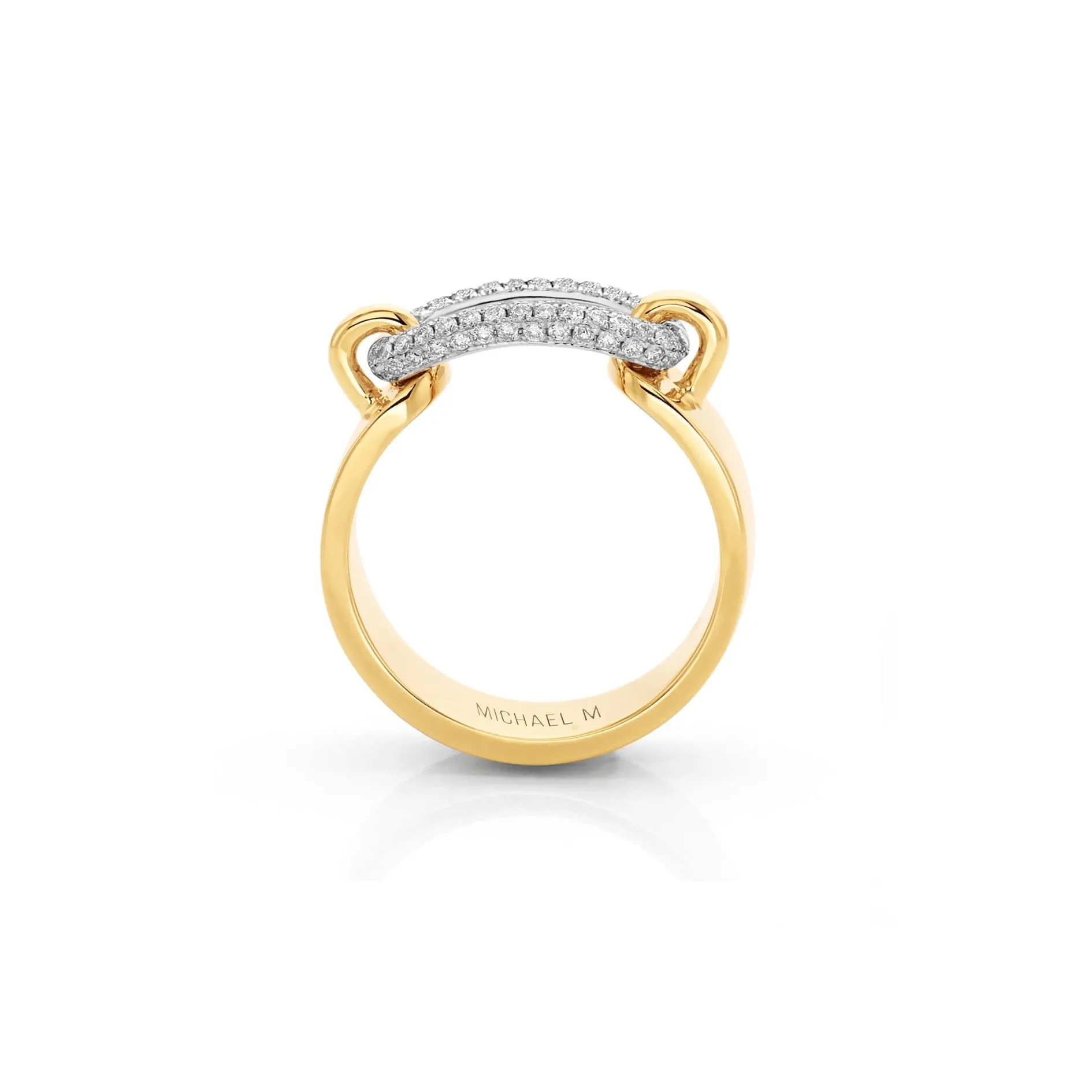 Pavé Luxe Link Ring