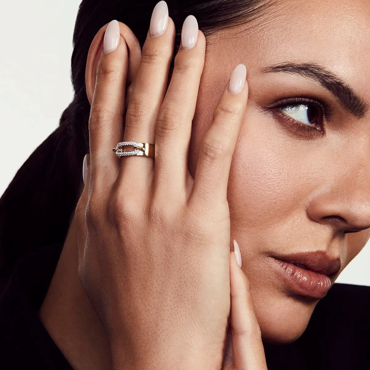 Pavé Luxe Link Ring