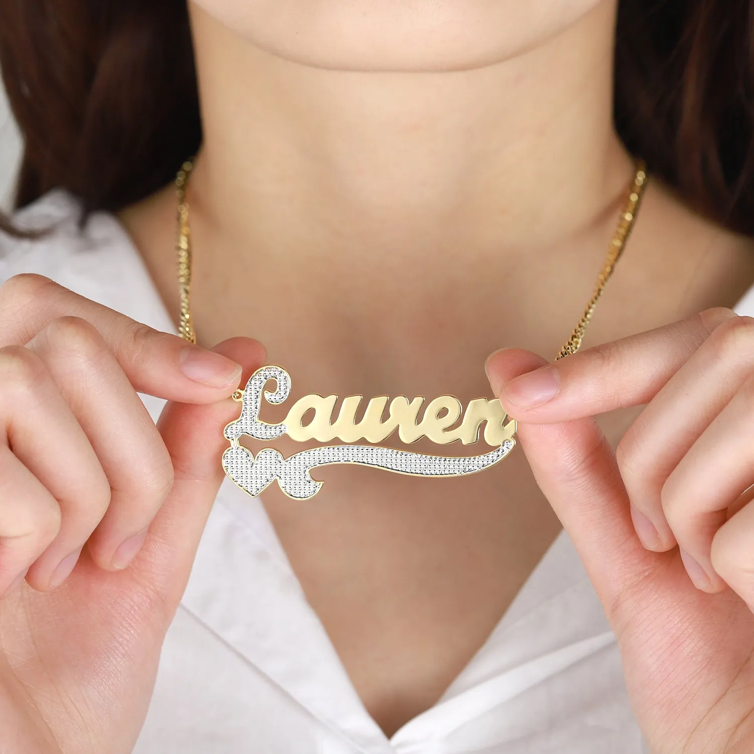 Personalized Name Necklace&Pendant  QN210