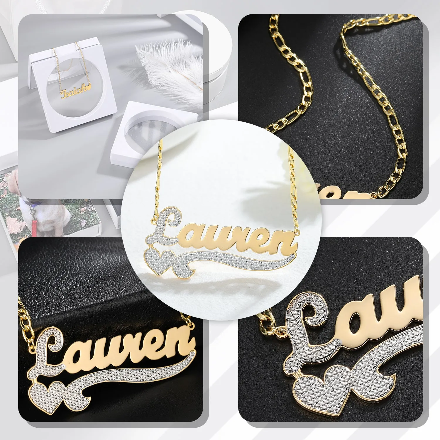 Personalized Name Necklace&Pendant  QN210