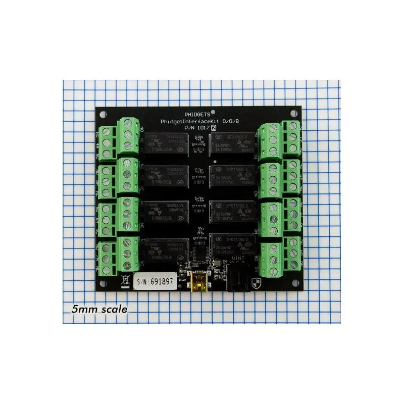 Phidget インタフェースキット 0/0/8