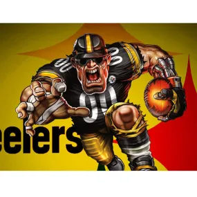 Pittsburgh Steelers Football Team - Full Round Drill Diamond Painting 40*30CM