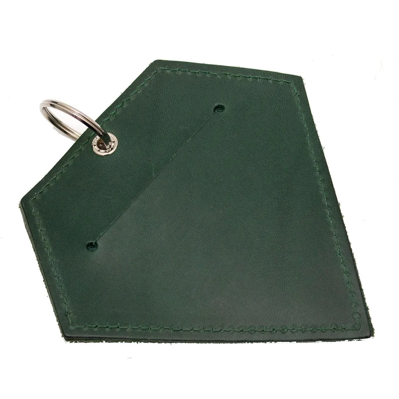 Poo Pouch Diamond 'Green Leather'