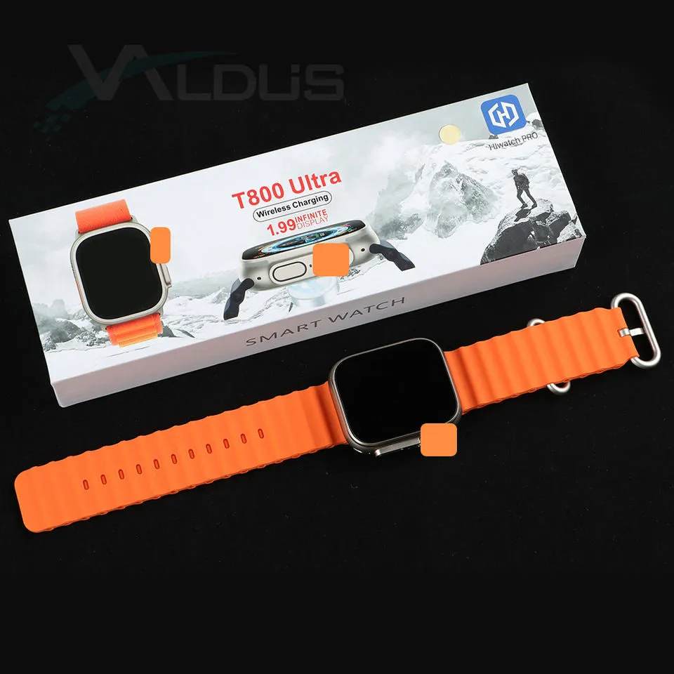 Premium T800 Ultra Smartwatch Series 8 with Wireless Charging Waterproof Smartwatch