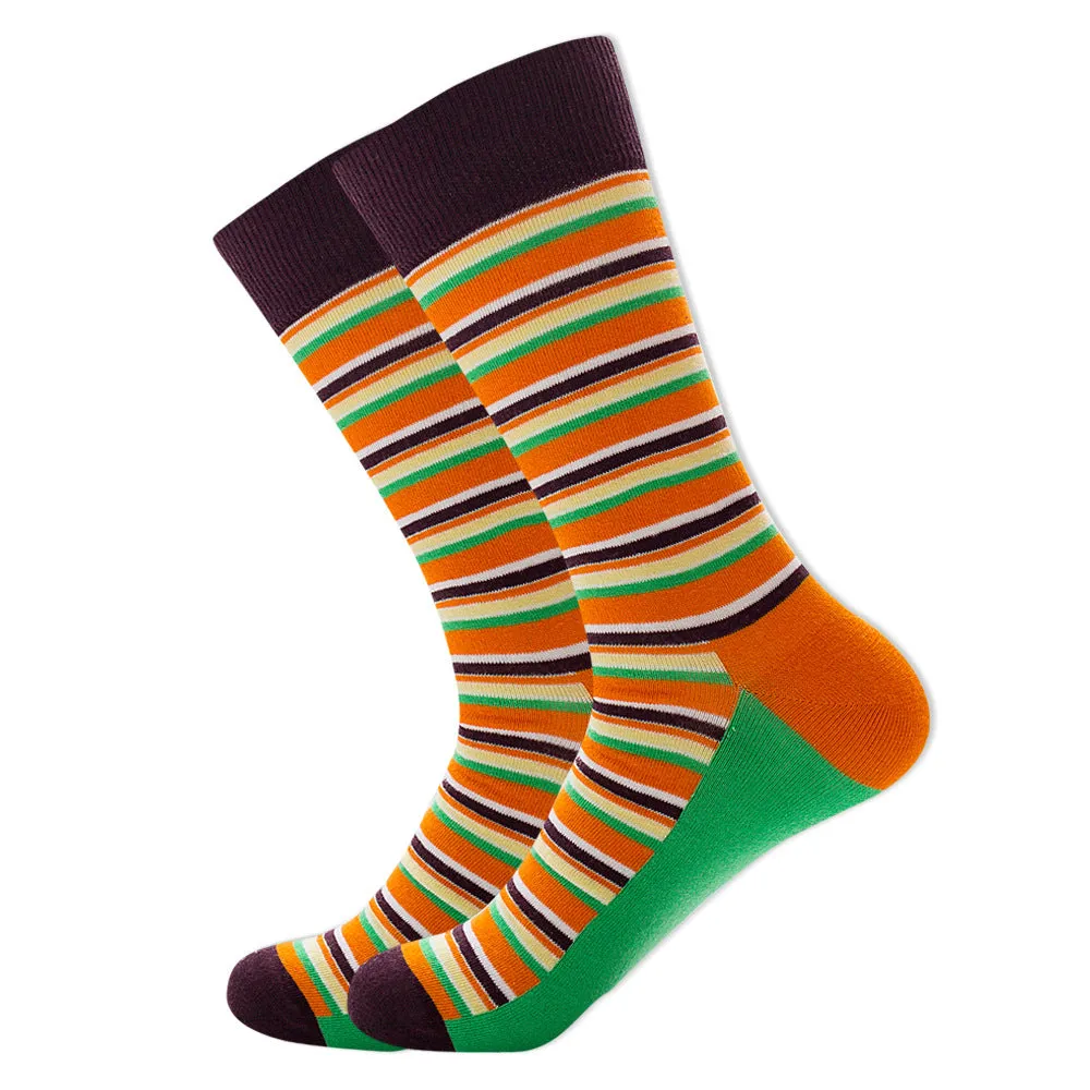 Retro Cotton Socks 1 Pair Set