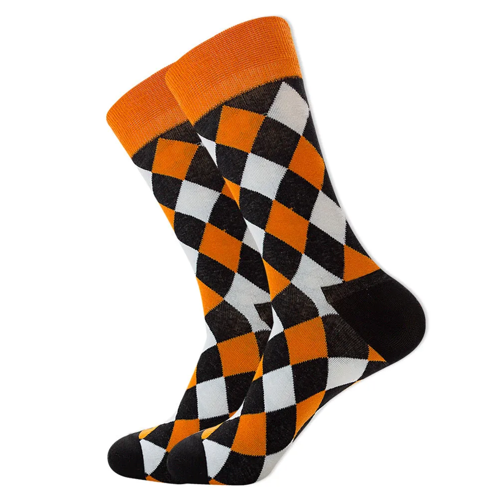Retro Cotton Socks 1 Pair Set