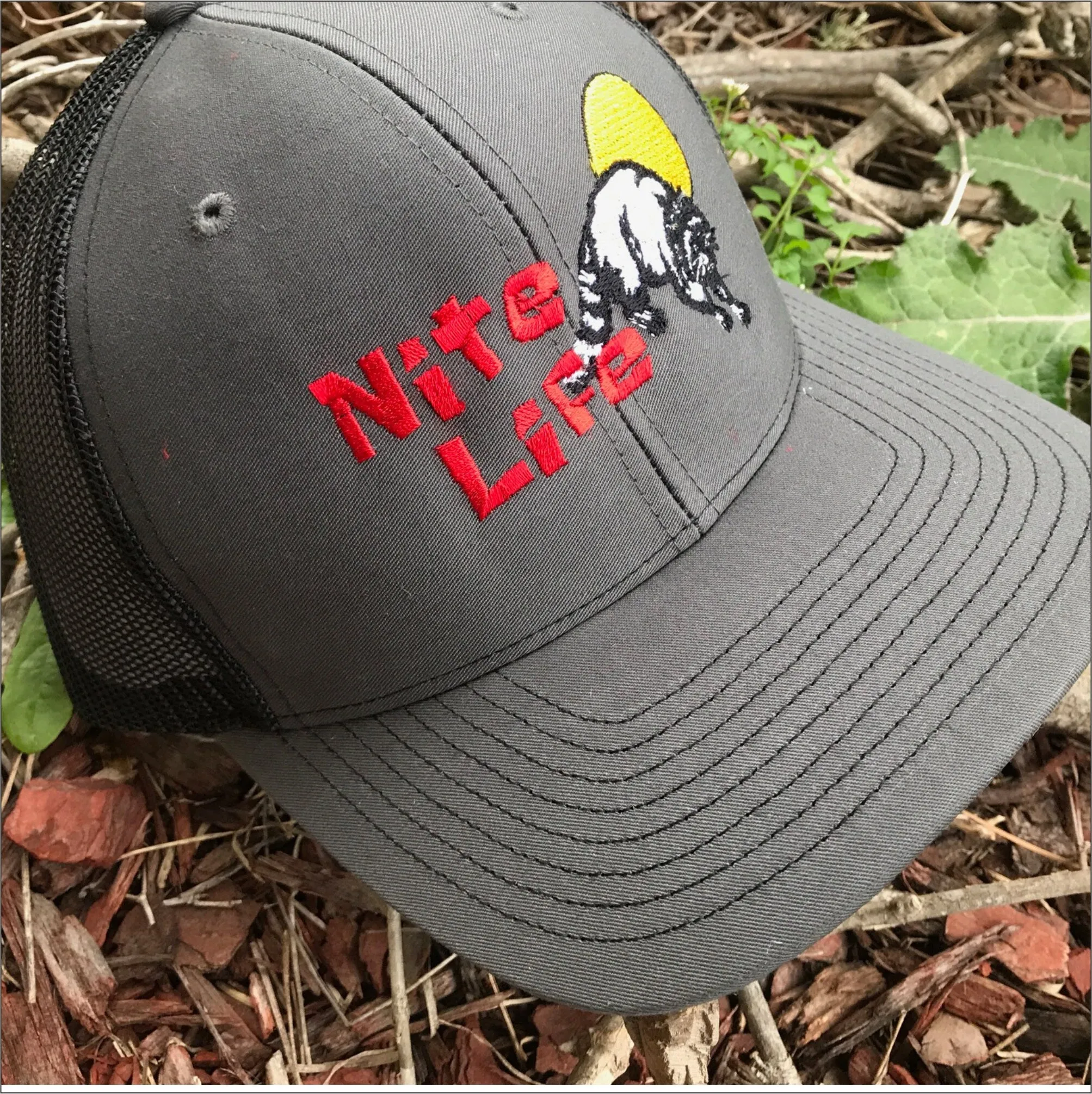Richardson 112 Embroidered Hats / Raccon Nite Life