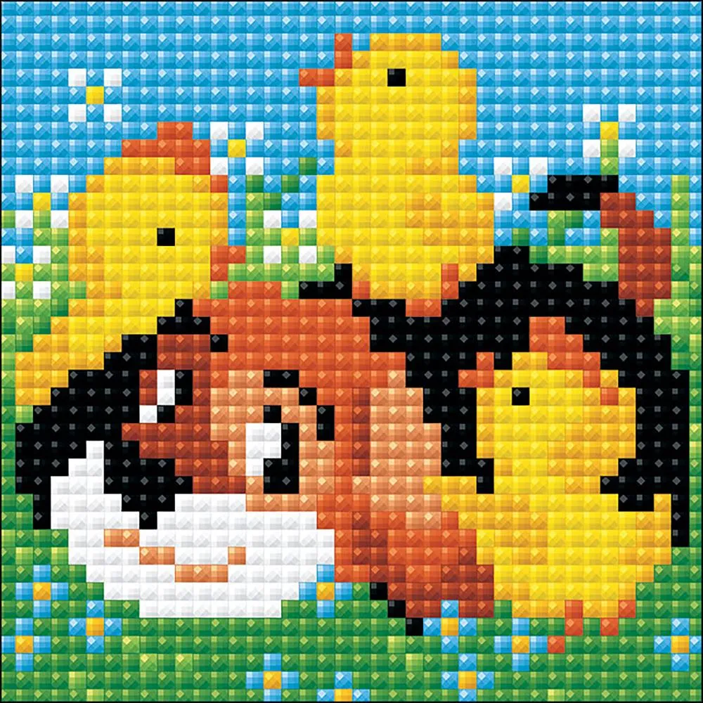 RIOLIS Diamond Mosaic Embroidery Kit 4in x 4in - Best Friend*