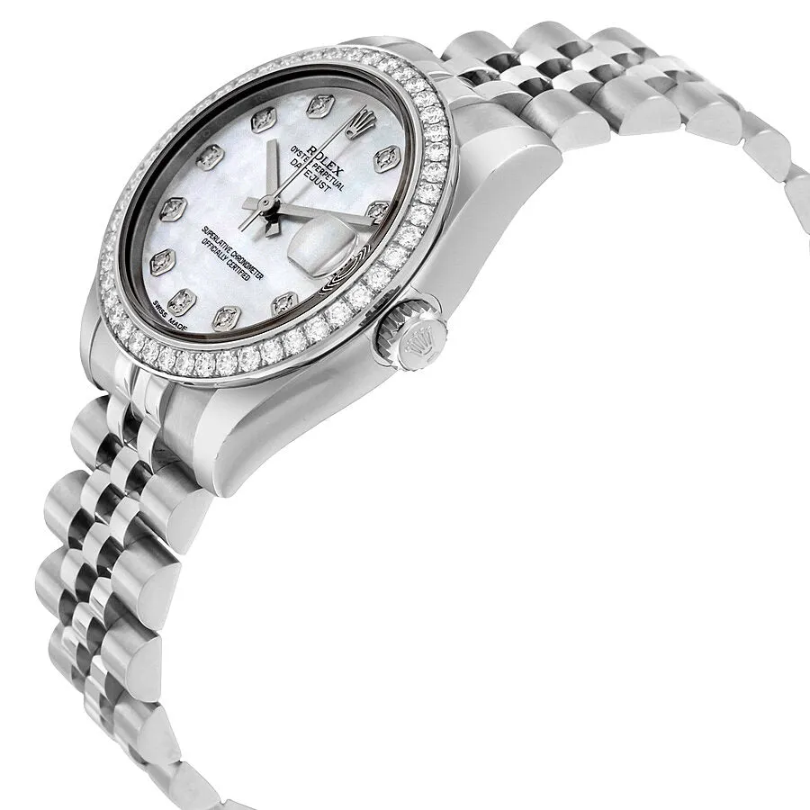 Rolex Datejust Lady 31 Mother of Pearl Dial Stainless Steel Jubilee Bracelet Automatic Watch 178384MDJ
