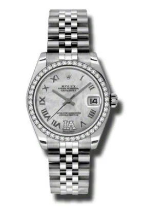 Rolex Datejust Lady 31 Mother of Pearl Dial Stainless Steel Jubilee Bracelet Automatic Watch 178384MRDJ