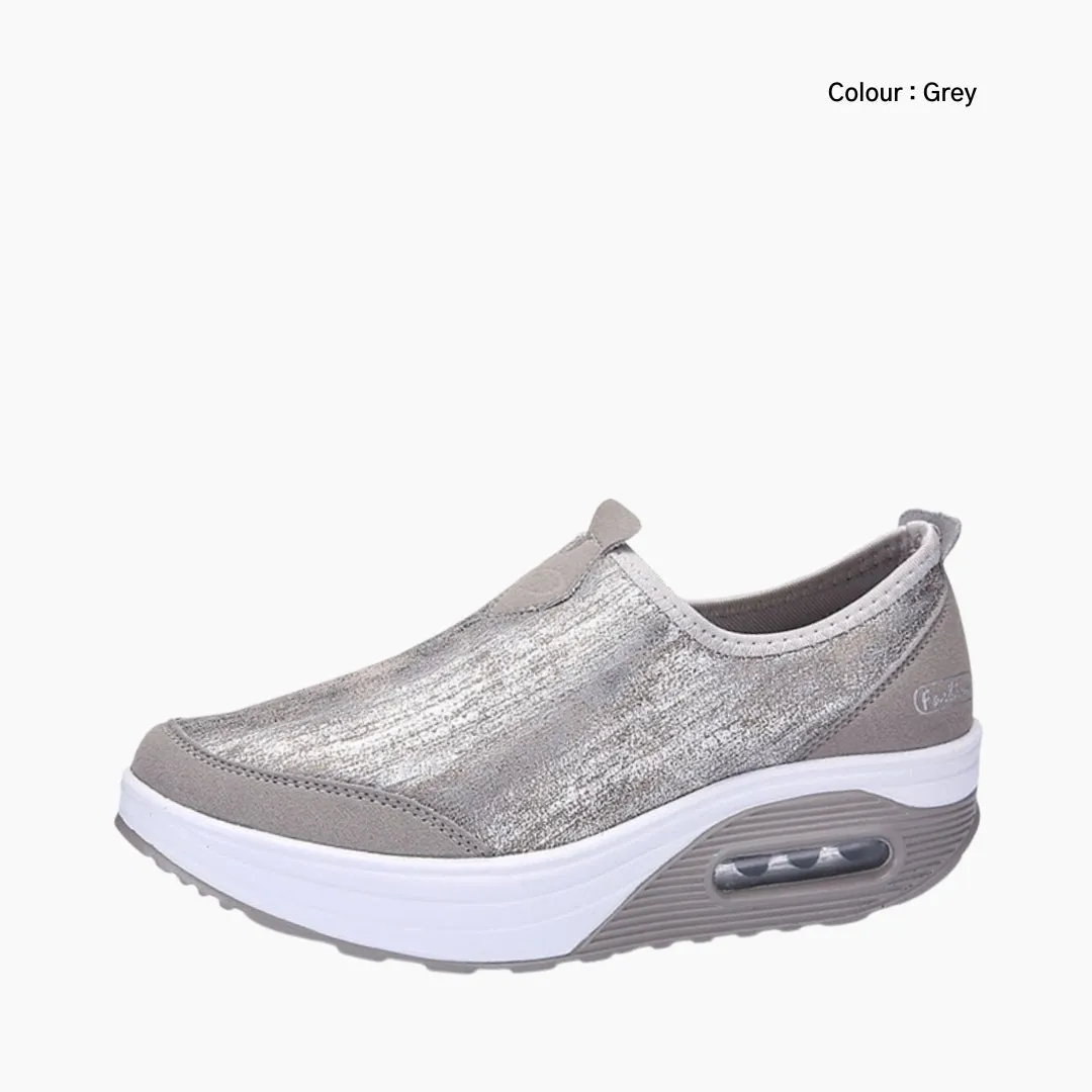 Round-Toe, Air Cushioned : Walking Shoes for Women