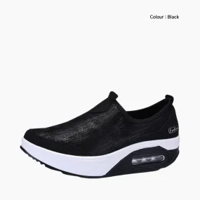 Round-Toe, Air Cushioned : Walking Shoes for Women