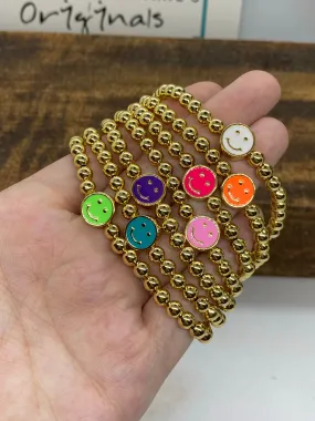 smiley bracelets