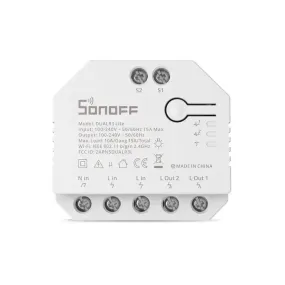 SONOFF DUALR3 Lite デュアルリレー 2ウェイ電力計測スマートスイッチ