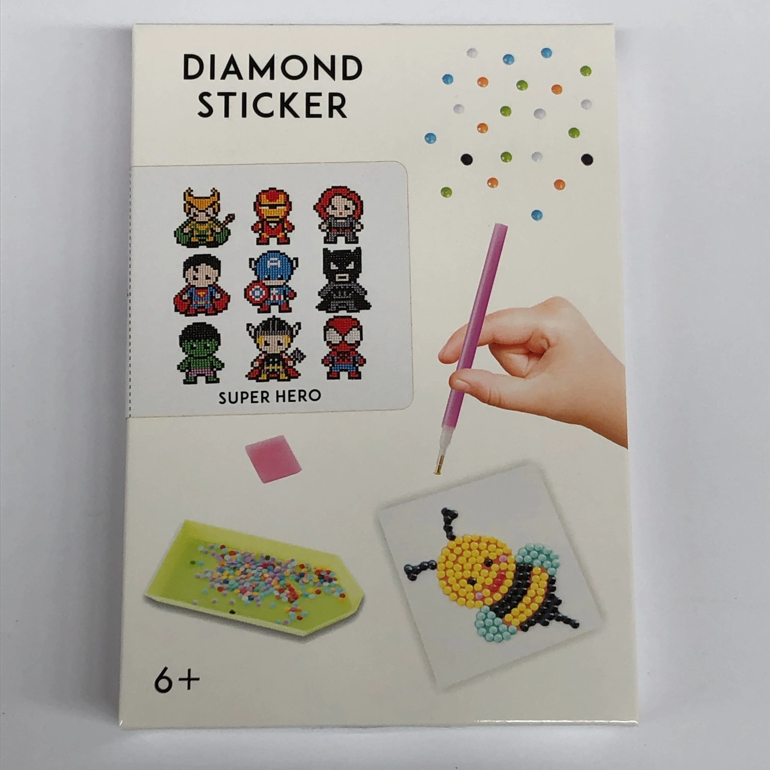 Superhero Diamond Stickers