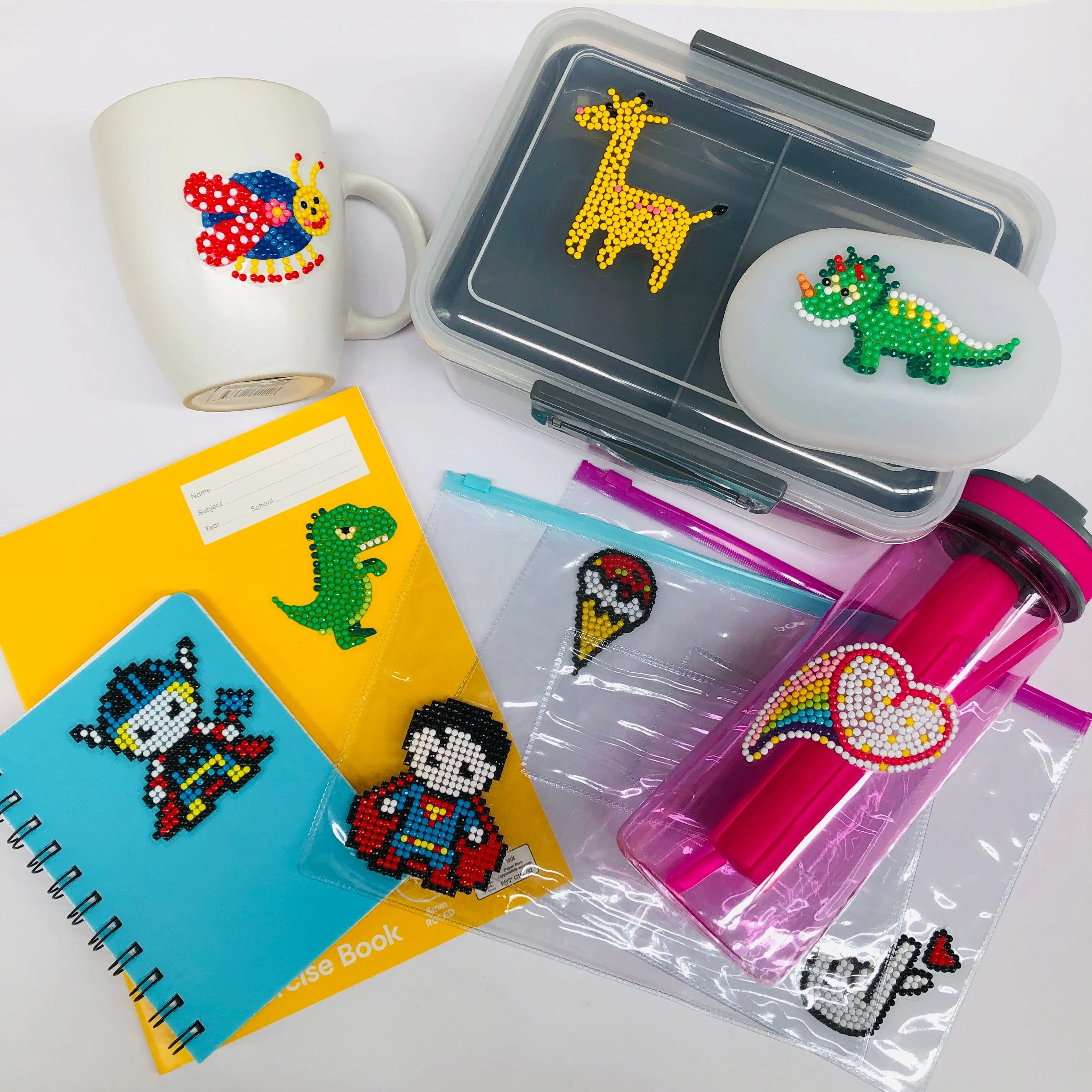 Superhero Diamond Stickers