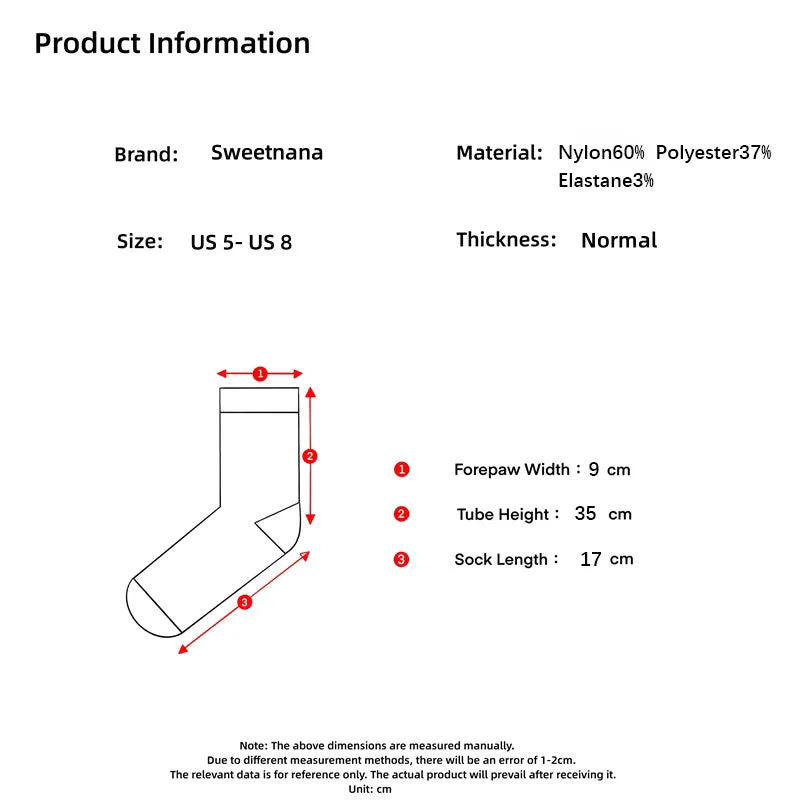 Sweetnana Compression Socks Stockings, Women's Knee High Socks Colorful,Non Slip, Professional Athletic Socks Running Calf, Seamless Socks.