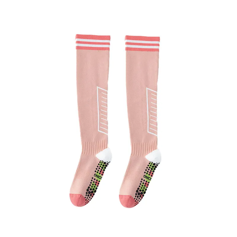 Sweetnana Knee High Colorful Stockings, Running Compression Socks for Women, Seamless Socks, Non Slip,Sports Professional Fitness.