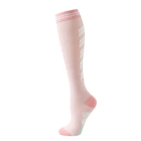 Sweetnana Women's Knee High Compression Socks for Sports and Daily Dress, Fitness Jump Rope Marathon Running, Pressure Socks Slim Legs Seamless Socks.