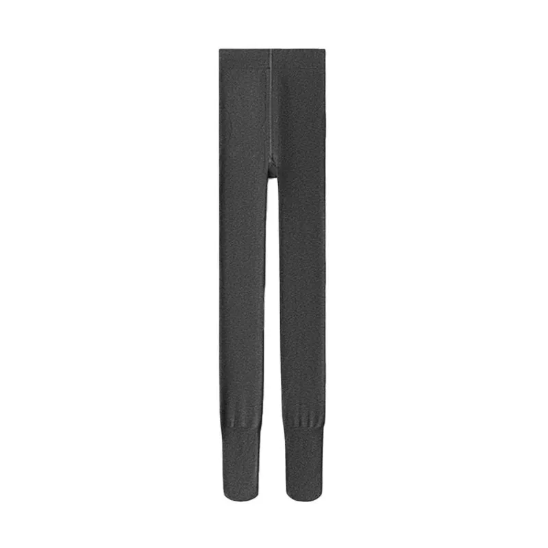 Sweetnana Women's Pantyhose No Velvet 110g Suitable for 15-25 Degrees Celsius Cotton Spandex Stretch Pants Perfect for Autumn Soft Black Gray Pantyhose Trendy Matching