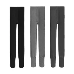 Sweetnana Women's Pantyhose No Velvet 110g Suitable for 15-25 Degrees Celsius Cotton Spandex Stretch Pants Perfect for Autumn Soft Black Gray Pantyhose Trendy Matching