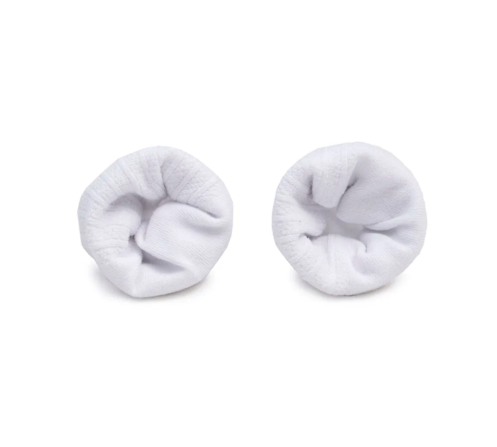 TARRAMARRA® 100% Cotton Ruffle Shallow Mouth Socks One Pair