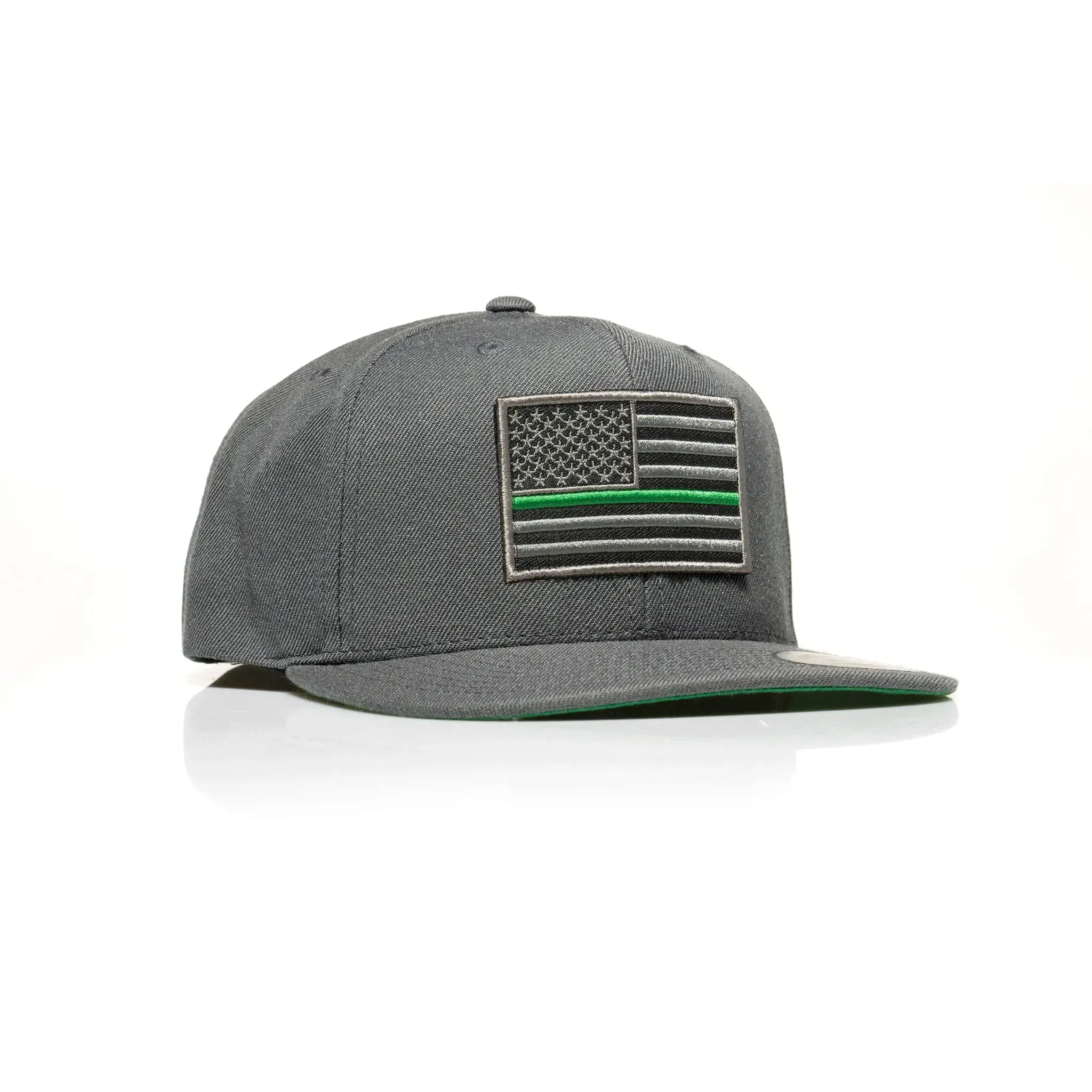 Thin Green Line Patch Snapback